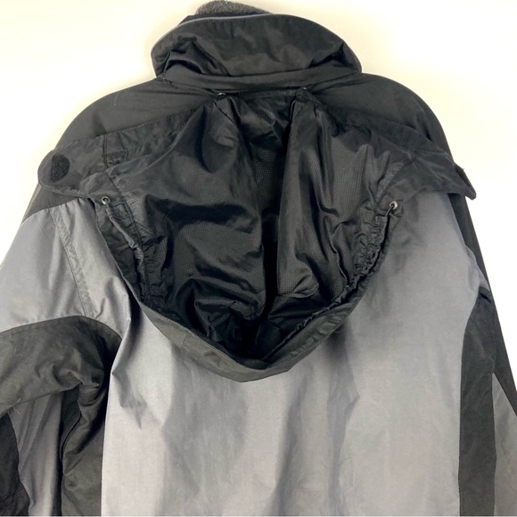 Columbia Interchange Fleece Lined Black & Gray Winter Jacket Mens Medium - Picture 15 of 15